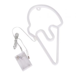 Ioensy - Lámpara Atmosférica Práctica De Neón De Helado Para Sala De Estar Halloween