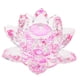 thumbnail image 2 of flores de loto de cristal artesanías pisapapeles vidrio loto modelo rosa, 2 of 5