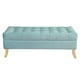 thumbnail image 2 of Banqueta Baul Portofino Color Menta, 2 of 3