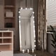 thumbnail image 2 of Hollywood Full Length Mirror with Lights Full Body Vanity Mirror with 3 Color Modes Lighted Standing Floor Mirror for Dressing Room Bedroom Wall Mounted Touch Control Silver 63"x24", 2 of 3