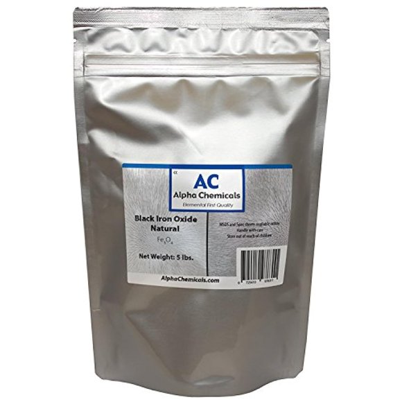 Óxido de hierro Black Alpha Chemicals Fe3O4 2,27 kg