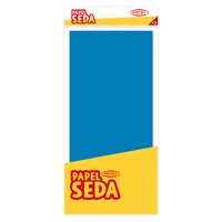 Papel Seda Color Azul 10 Pliegos 50X66 Cm Artel