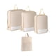 thumbnail image 1 of 4x Cubos De Embalaje De Compresión Bolsas Organizadoras De Guardarropa Impermeables Para Acampar Beige, 1 of 3