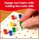 thumbnail image 5 of Juego de pinzas y tablas Edxeducation con 1000 clavijas y 5 tablas, 5 of 9