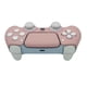 thumbnail image 4 of Controlador inalámbrico Custom Controllerzz para PS5 en rosa bebé y blanco, 4 of 4