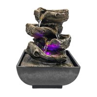 Magideal - Mini Enchufe De Fuente De Agua De Mesa (), Portátil Simple Pero Elegante, Incluye Bomba Sumergible , B B