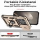thumbnail image 5 of Funda Resistente Anillo Soporte Xiaomi 15T Privacidad Cámara Montaje Magnético Oro, 5 of 6
