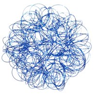 Corel - Esfera De Alambre Navideña Azul 15Cm