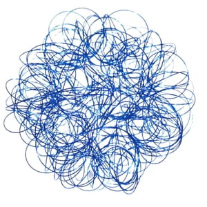 Corel - Esfera De Alambre Navideña Azul 15Cm