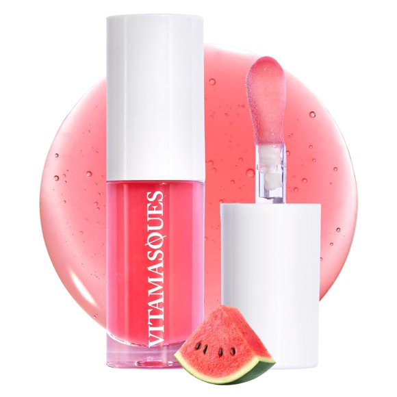 Aceite Labial Vitamasques Sandía 5 ml Volumen y Hidratación