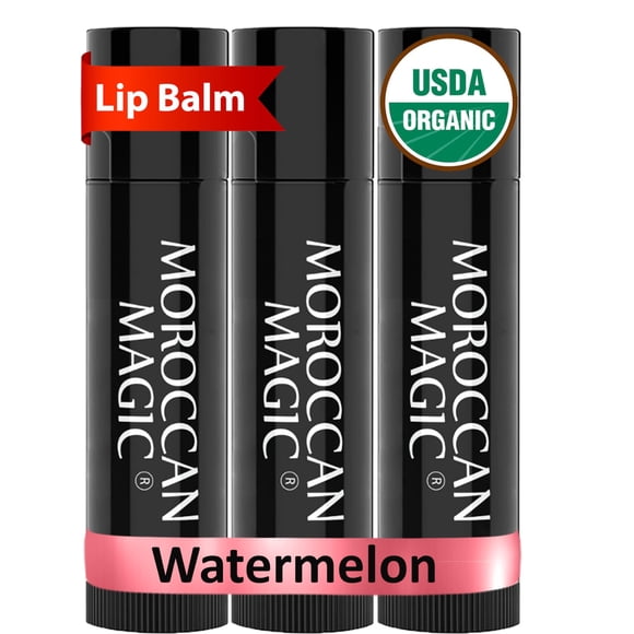 Bálsamo Labial Orgánico de Sandía 3 Unidades - Moroccan Magic