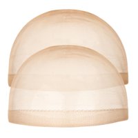 Ioensy - Peluca Cap Nylon Invisible Real Thin Calv Stocking Caps Para Cosplay Mujer Marrón