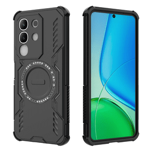 Funda Foxdock Para Vivo Y29 4G , Magnética, Resistente A Golpes, Con Soporte, Unisex, Carga Inalámbrica