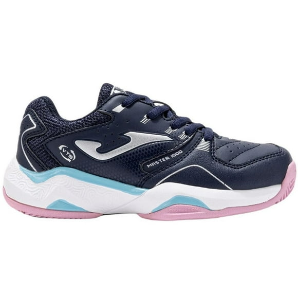 Zapatilla Pádel Kids Master 1000 Azul Marino Rosa Joma