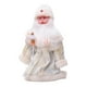 thumbnail image 1 of Lindo Juguete Eléctrico De Papá Noel Decorativo Para Vacaciones De Navidad Regalo Divertido Blanco, 1 of 3