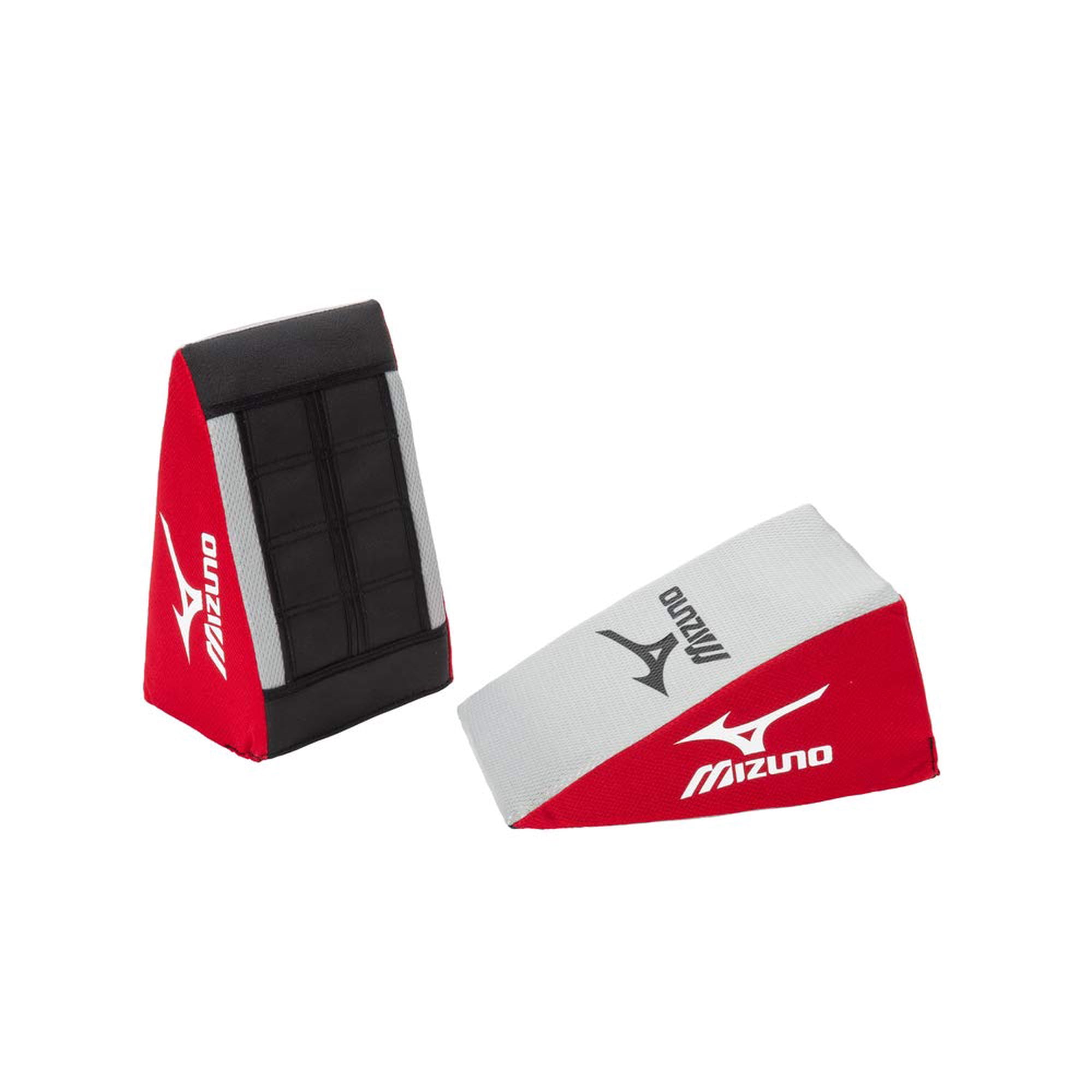 Rodillera Mizuno Runbird Para Receptor, Cuña Roja-gris, Grande