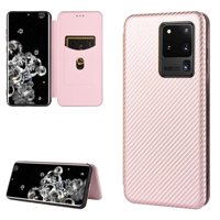 Funda Flip Para Foxdock Samsung Galaxy S20 Ultra - Funda Magnética De Negocios, Funda Protectora Delgada