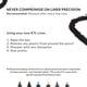 thumbnail image 4 of Delineador de ojos K7L Cream Waterline, impermeable, a prueba de manchas, 4 of 7