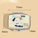 thumbnail image 2 of Personal Health Care Mini Metal Jewelry Small Square Rounded Glue Small Medicine Box Storage Box Medicine Box Medicine Divider, 2 of 3
