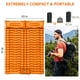 thumbnail image 5 of Colchoneta doble para dormir Yuzonc para camping, para 2 personas, naranja, 5 of 9