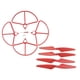 thumbnail image 1 of Cubierta protectora + hélice para aviones de cuatro ejes sin escobillas HS700 rojo, 1 of 5