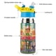 thumbnail image 3 of Manny Manitas Botella de Agua con Tapa Pop Top de Un Toque, Acero Inoxidable, a Prueba de Fugas, para Deportes, Botella Infantil azul 12 oz, 3 of 6