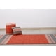 thumbnail image 3 of Cojin Deco Cojin Kilim Naranja Diseño Vintage 0,4x0,4 mts, 3 of 3