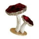 thumbnail image 1 of Decoración De Mesa Navide?a Chimenea Estantería De Granja Mueble Estatua De Espuma Rojo 2 Hongos, 1 of 5