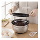 thumbnail image 5 of 3 Bowls Con Tapa Acero Inoxidable Antideslizante Simplit Negro, 5 of 9