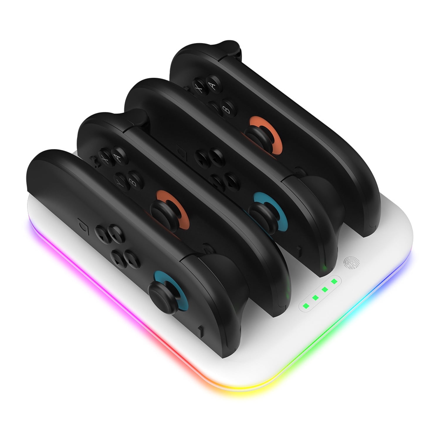 Soporte Cargador Rápido 4-en-1 Aaronmei Blanco