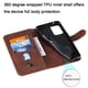 thumbnail image 3 of Funda con Cremallera para Samsung Galaxy A52S 5G, Carcasa Cartera de Cuero PU con Soporte y Tarjetero, 3 of 6