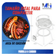 thumbnail image 5 of Parrilla A Carbon Circular 4 Niveles Con Ruedas Negro, 5 of 5