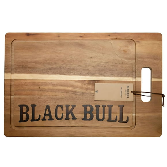 Tabla Acacia 45cm Black Bull Corte Elegante y Rústico - SC