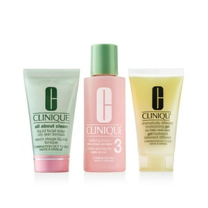 Skincare Set Clinique Refresher Course Para Pieles Mixtas Y Grasas
