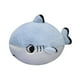 thumbnail image 1 of Tiburón De Dibujos Animados Abrazo De Felpa Almohada Animal Relleno Juguete Mano De Obra Exquisita Azul 25 Cm, 1 of 5