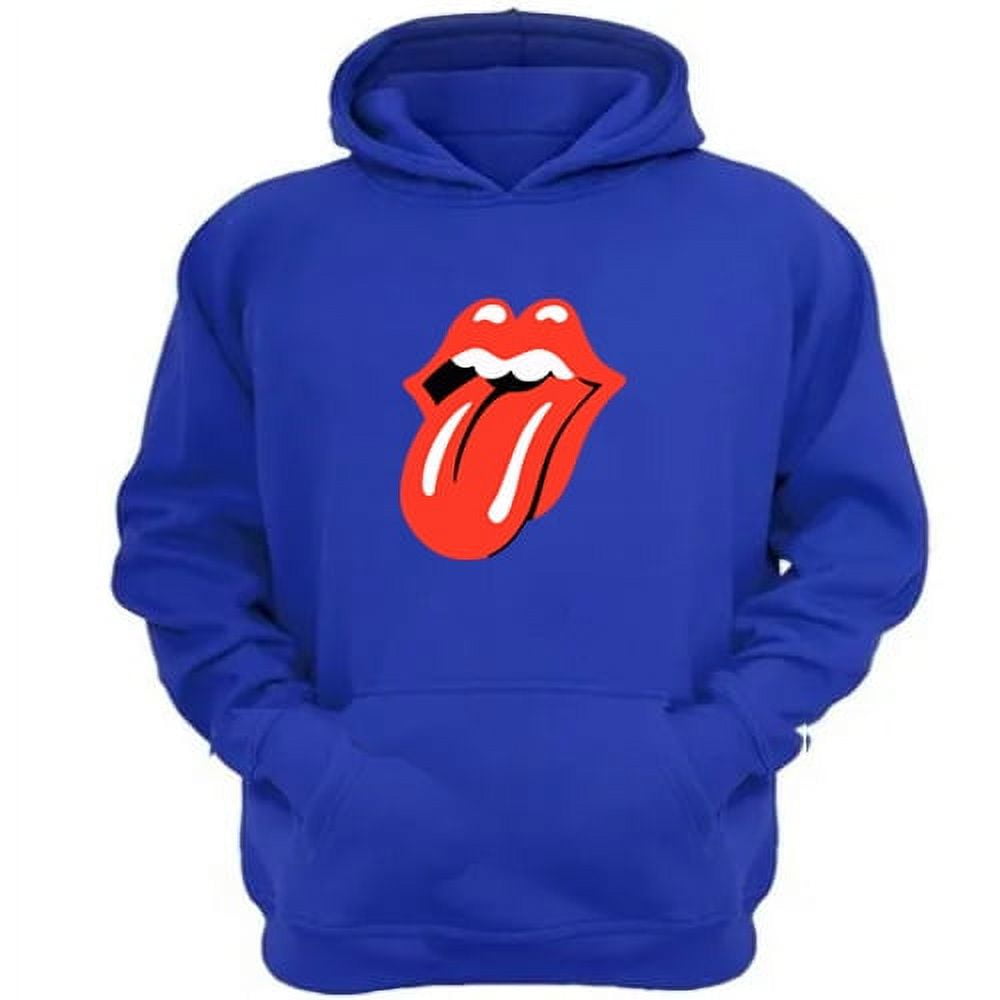 Genérico - Polerón Canguro The Rolling Stones Azul Talla Xl Unisex