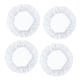thumbnail image 5 of 4Pcs Spandex Stretch Chair Funda de asiento Wedding Dining Chair Slipcover Blanco, 5 of 6