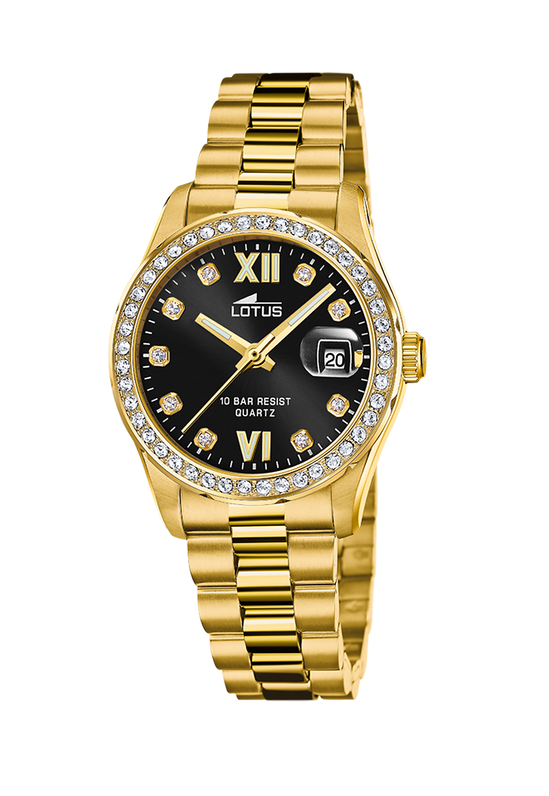 Reloj 18979/2 Lotus Negro Mujer The Ambassadors Collection