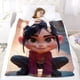 thumbnail image 5 of Vanellope anti-pilling, suave, ligera, esponjosa y acogedora de lujo para hogar y cocina – Perfecta para niños y adultos,100X80cm, 5 of 6