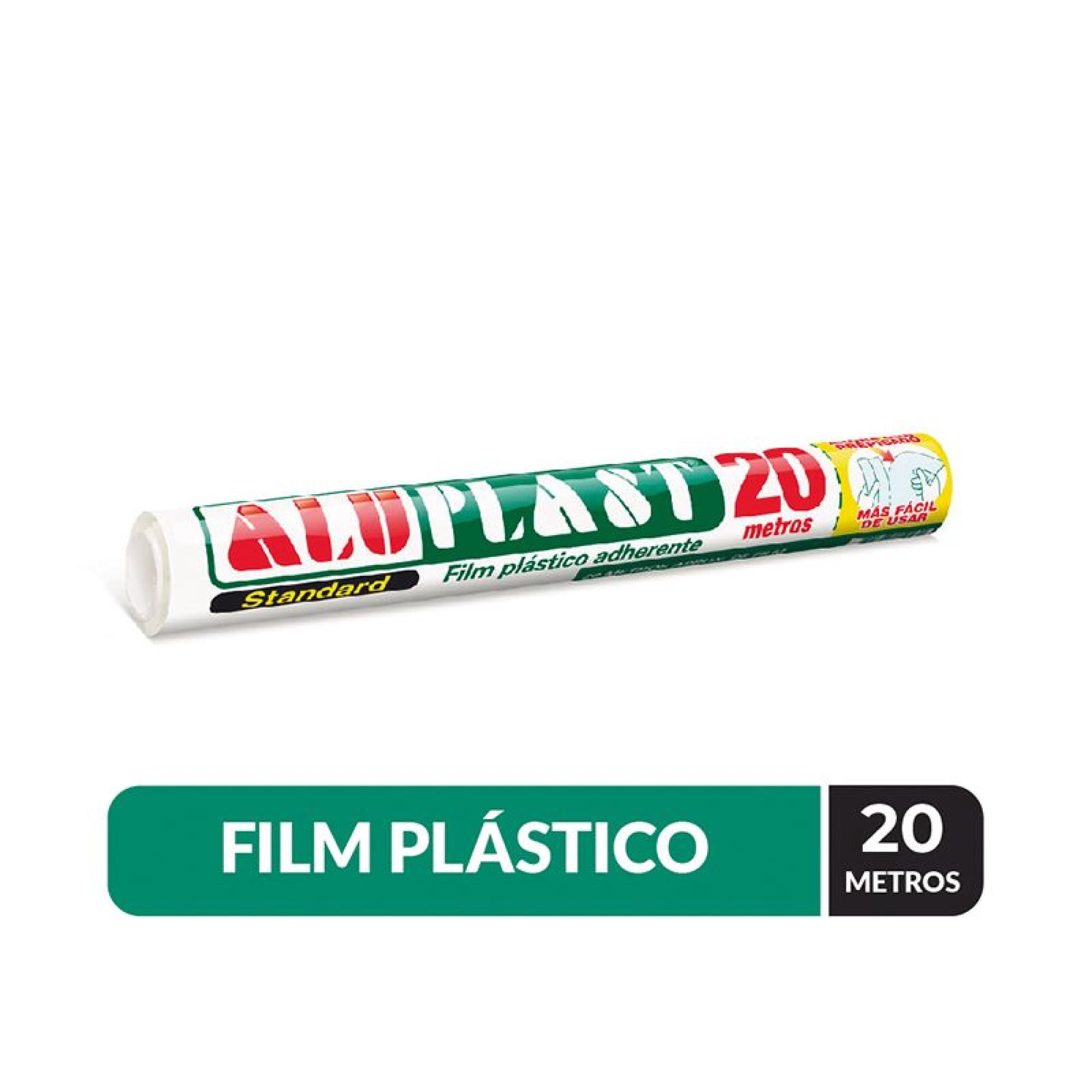 Papel Film Plástico 20 Metros Sin Corte 1 Un Aluplast