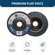 thumbnail image 5 of Discos de solapa Benchmark Abrasives Premium de alta densidad, grano 60, 5 of 6