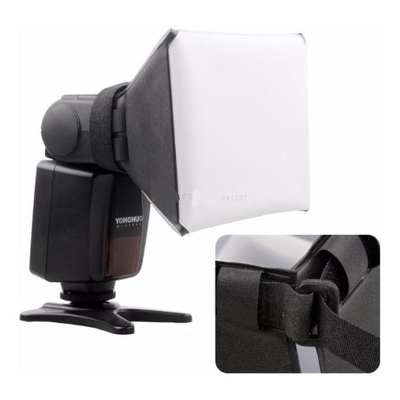 Difusor Softbox Para Flash Speedlite 11x11cm