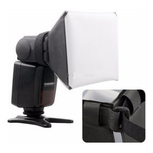 Genérico - Difusor Softbox Para Flash Speedlite 11X11Cm