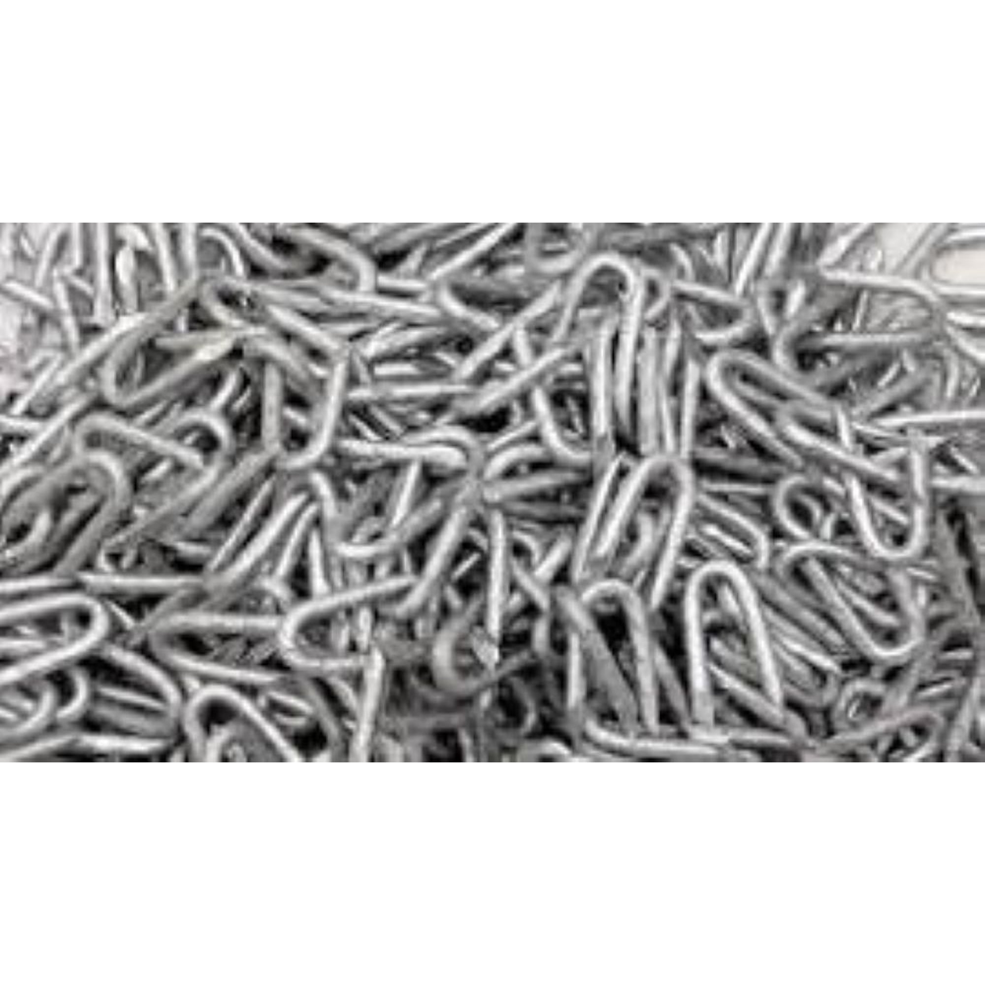 Metalfer - Grapa Galvanizada 1 Pulg X 12bwg (25x2.77mm) Caja 25 Kg Plata