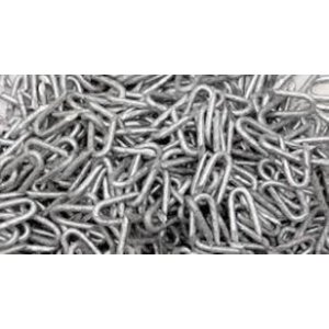 Metalfer - Grapa Galvanizada 3/4 X 14Bwg (20X2.11Mm) Caja 25 Kg Plata