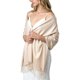 thumbnail image 1 of Chal Pashmina Achillea 72 x 27 in, 7 oz, 1 of 3