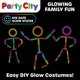 thumbnail image 5 of Palitos luminosos Party City 20 cm (200 unidades) con conectores, 5 of 8