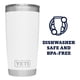 thumbnail image 4 of Vaso YETI Rambler de acero inoxidable con aislamiento al vacío de 590 ml, 4 of 7