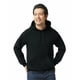 thumbnail image 1 of Sudadera con capucha Gildan de forro polar para adulto G18500, color negro, talla M, 1 of 6