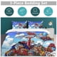 thumbnail image 5 of The Straw Hat Pirates Bed Duvet Cover Funny Anime Cartoon Bedding Sets Lightweight 3 Piece Comforter Sets, 5 of 5